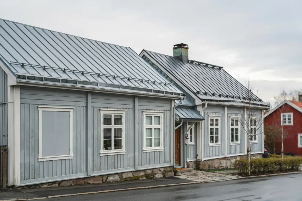 bandt ckt pl t eller dubbelfalsat pl ttak vilket tak passar b st f r ditt hus